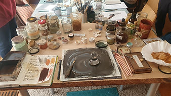 natural inks workshop