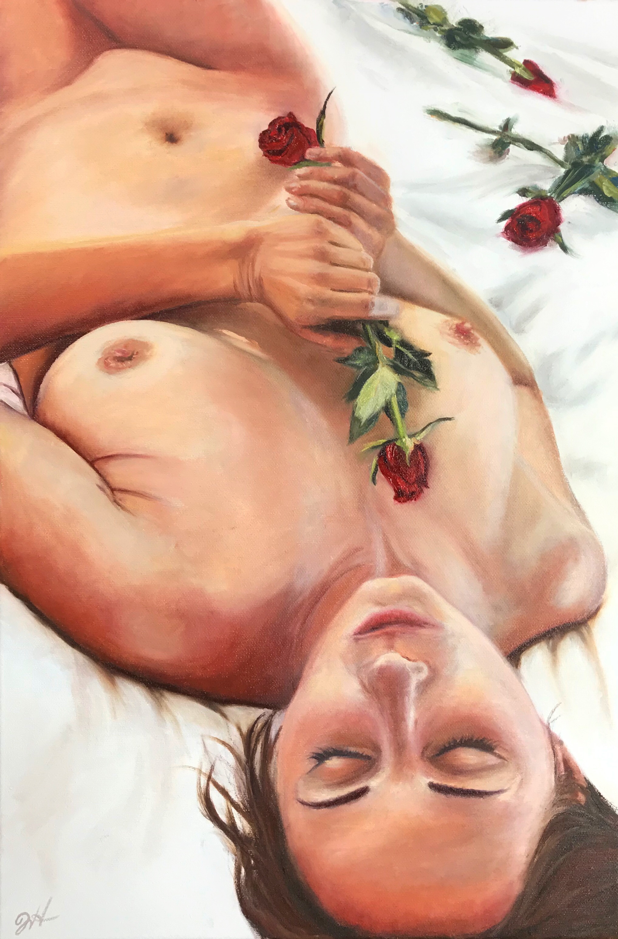 "Sleeping roses"