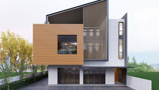 architect, bungalow, minimalist, tropical, house, design, renovation