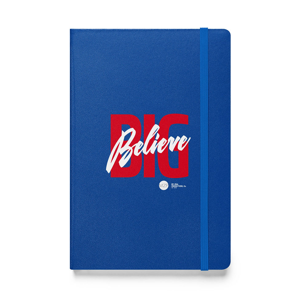 Thumbnail: "Believe BIG" Hardcover Journal
