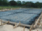 Steel in Building Pad