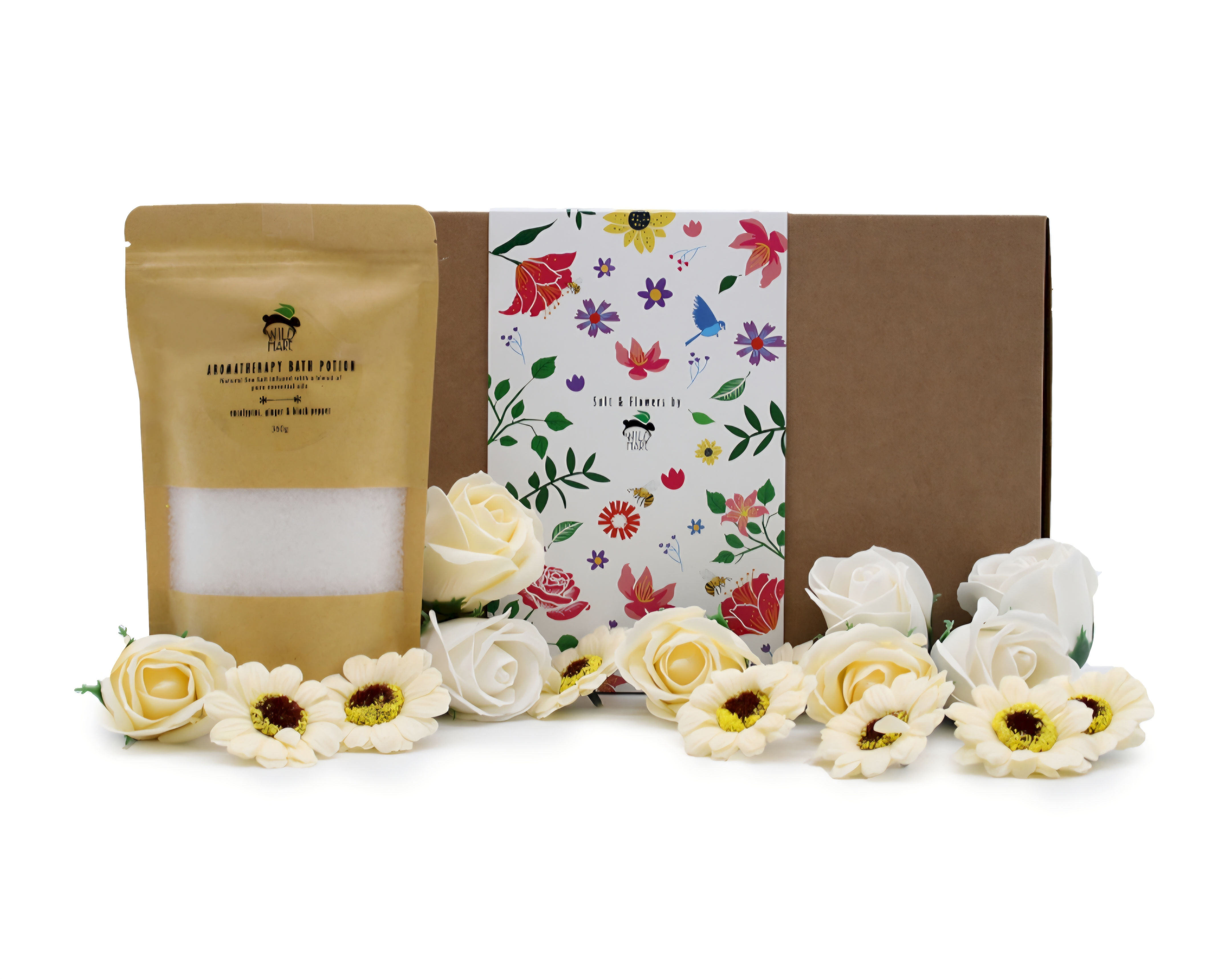 Wild Hare Salt & Flowers Bath Gift Sets