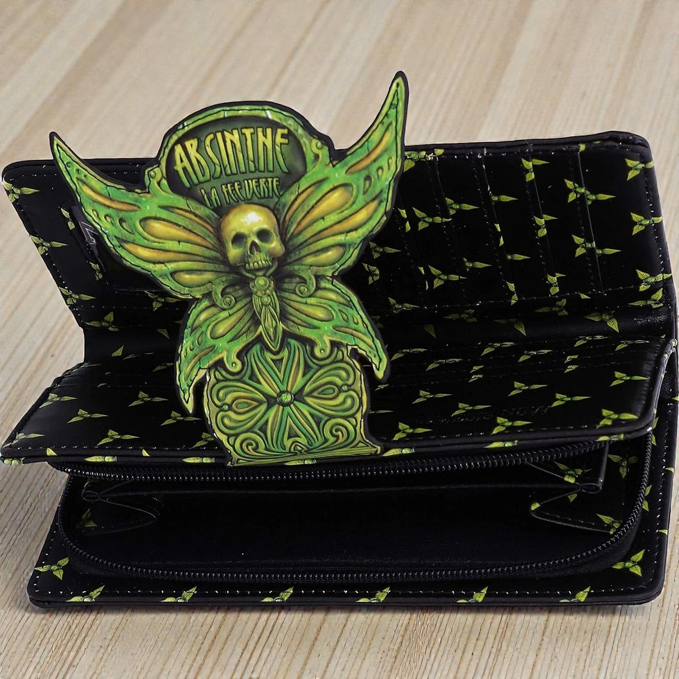 Thumbnail: Nemesis Now Absinthe La Fée Verte Purse 18.5cm