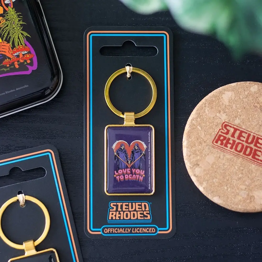 Love You to Death Keyring – Stephen Rhodes