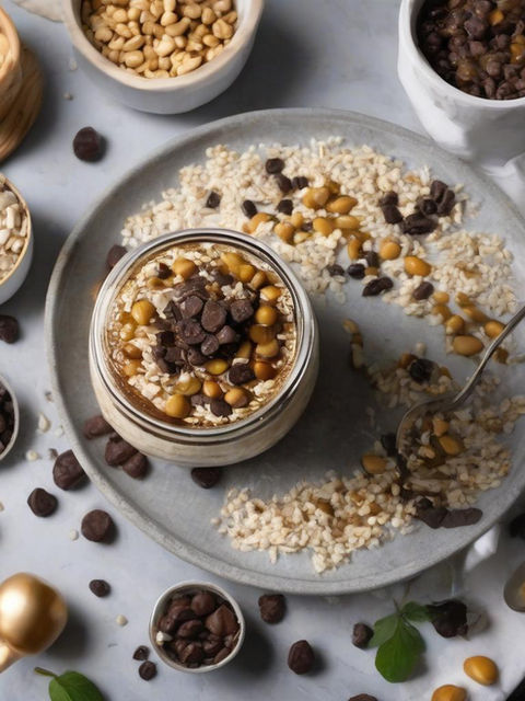 peanut butter oats healthy peanut butter overnight oats peanut butter and chocolate overnight oats healthy peanut butter and chocolate overnight oats