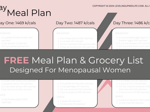 Free 3-Day Meal Plan