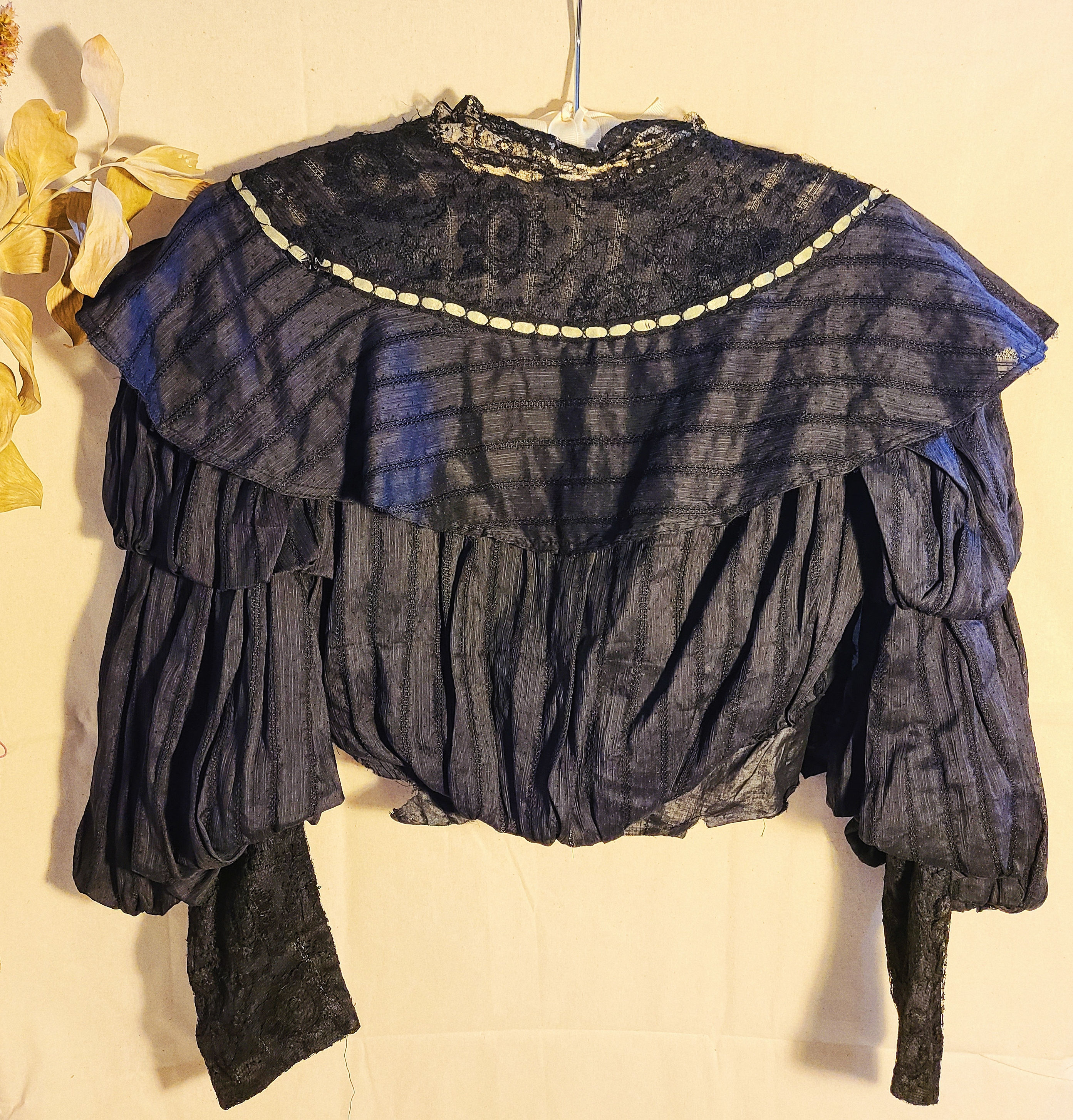 Edwardian Mourning Jacket