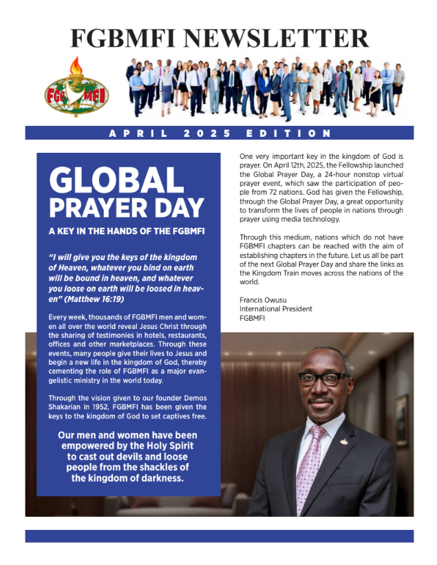 April 2025 Newsletter