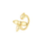 Louisa Ring, stainless steel gold ring, gold plated ring, waterproof ring