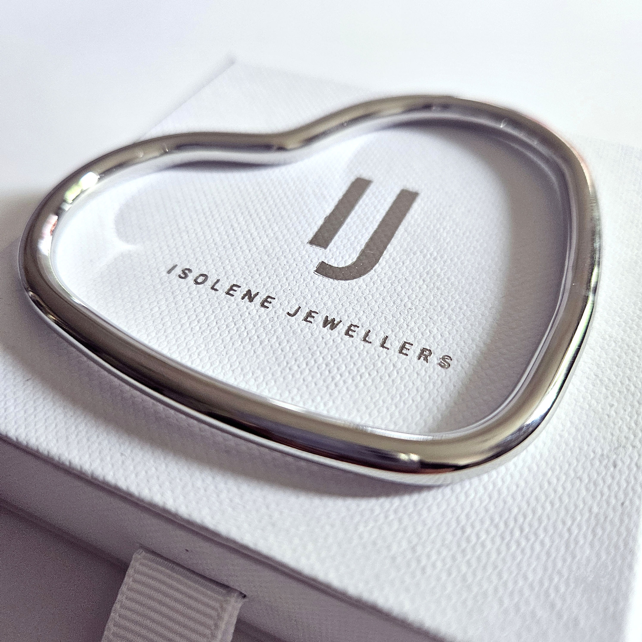 Silver heart bangle, stainless steel, love, gift, heart bangle, waterproof, tarnish resistant, heart shaped bangle