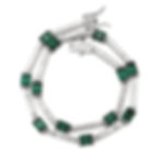 6mm Emerald Baguette Chain