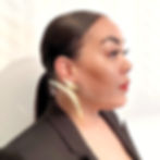 Gold Large Geometric Earrings