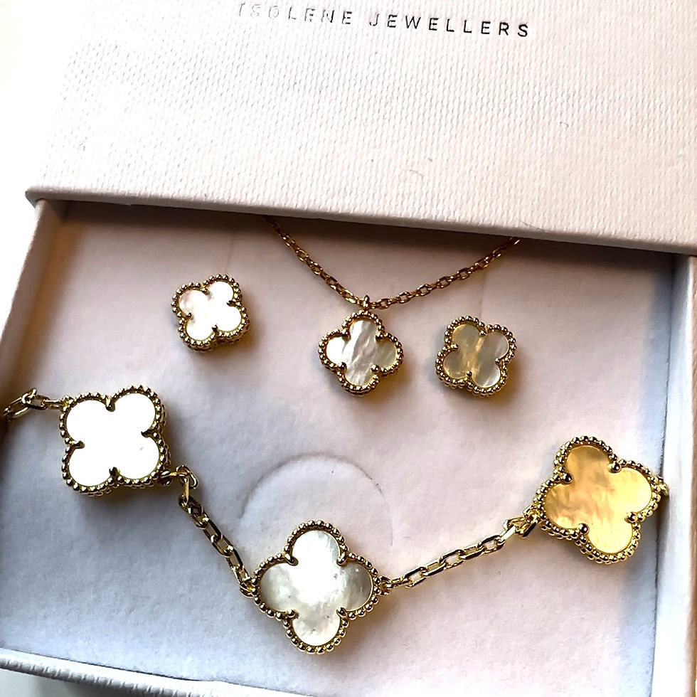 Thumbnail: Mini Clover Necklace