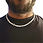 Miniatura: Isolene Jewellers Cross Tennis Chain, Tennis Chain, Men's Tennis Chain, Silver Necklace