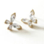 Gold butterfly earrings, Butterfly earrings, women's jewellery, gold earrings