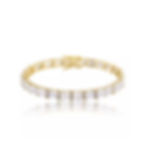Isolene Jewellers Rectangle tennis bracelet, tennis bracelet, men's bracelets, women's bracelets, Tennis bracelet