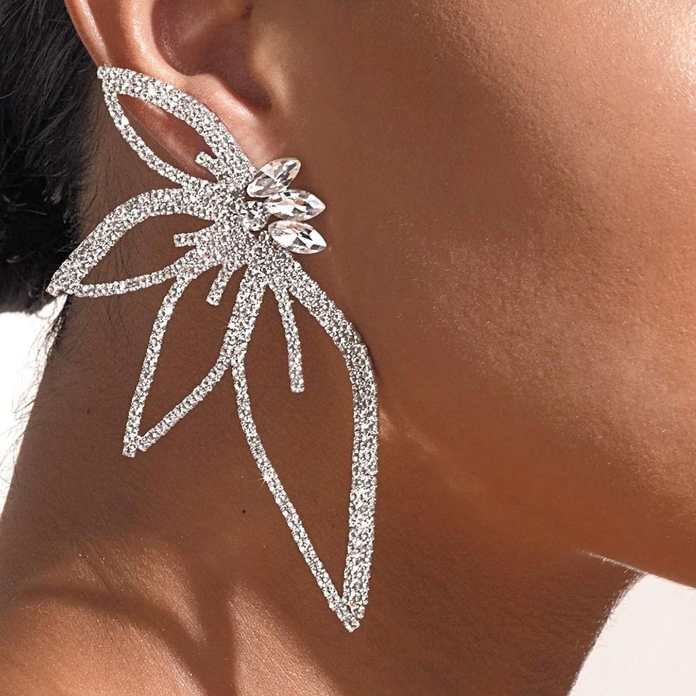 Statement Flower Earring