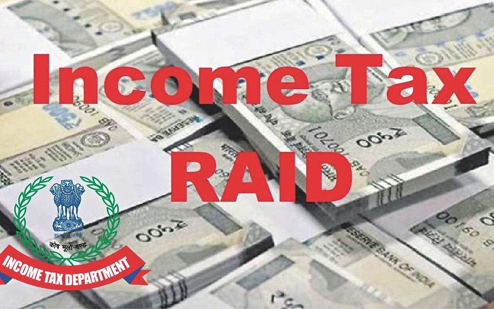 Income Tax Raids in Hyderabad.