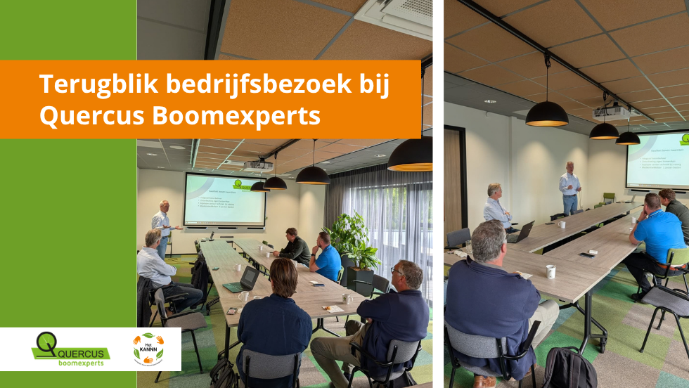 Terugblik bedrijfsbezoek bij Quercus Boomexperts