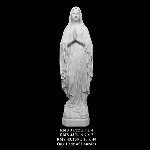 Our Lady of Lourdes 12" & 51" (RMS 43/31, RMS 43/130)