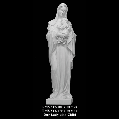 Our Lady with Child 40" & 67" (RMS 512/100 || RMS 512/170)