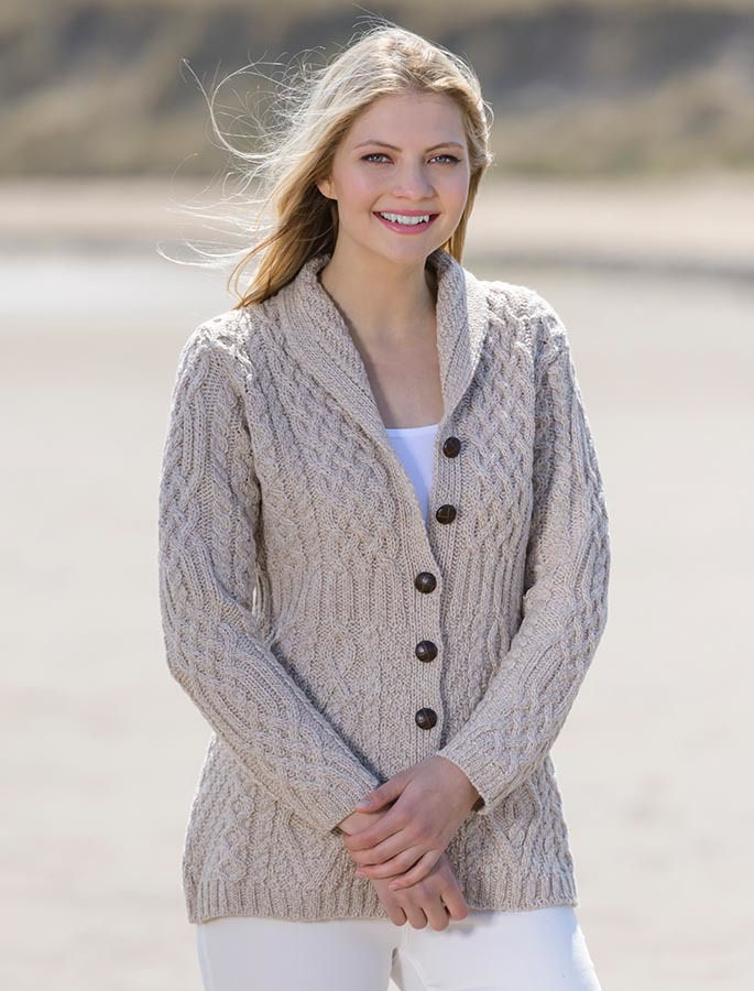 CARDIGAN BROWN