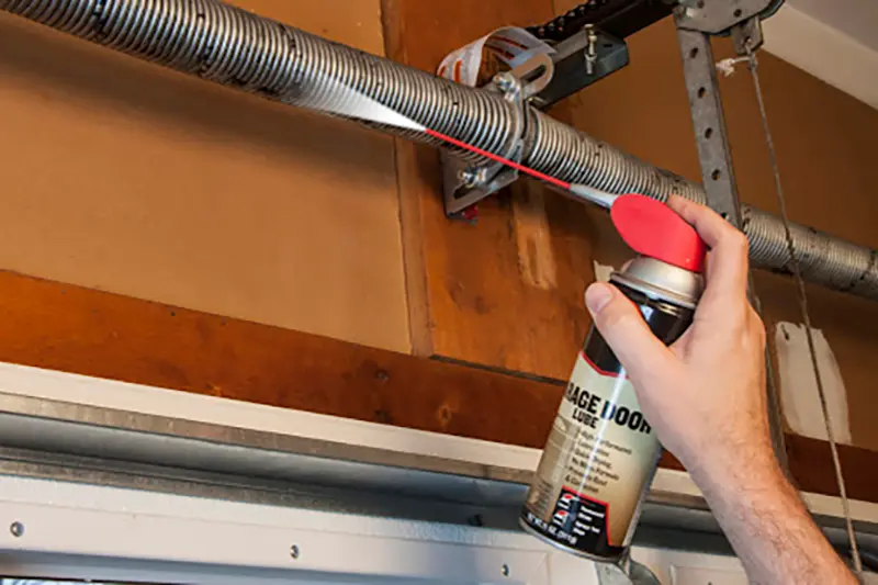 Lubricate Your Garage Door
