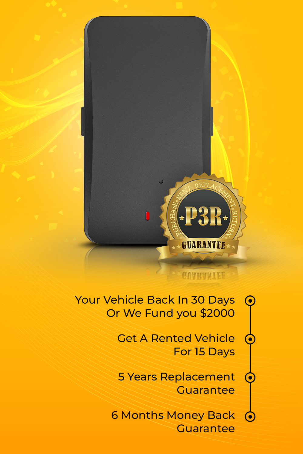 Guarantee for a gps tracker device