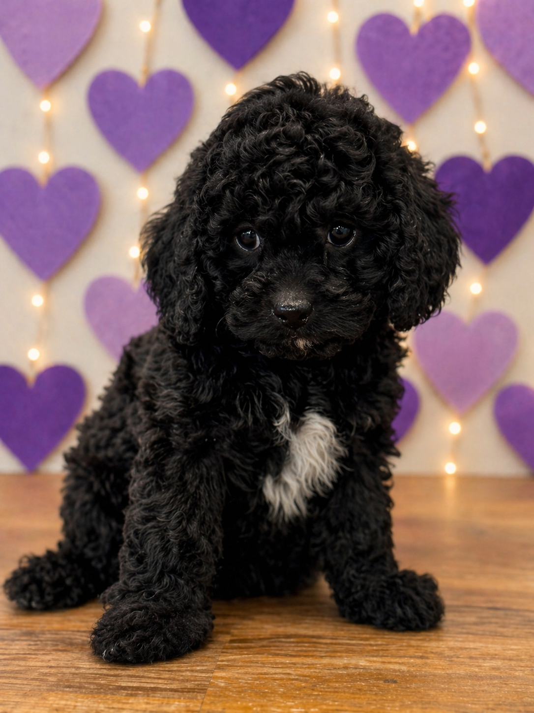 💜 Black Cavoodle Female – $2000 💜