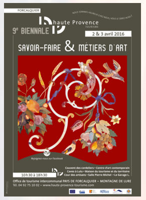 9 ieme biennale du savoir- faire et des métiers d'art a Forcalquier
