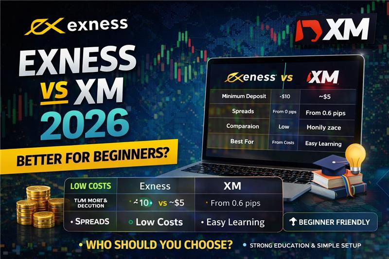 Exness vs XM 2026: Which Forex Broker is Better for Beginners?