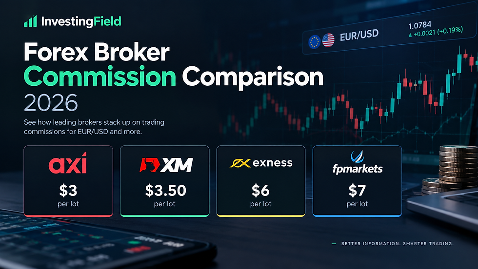 Forex Broker Commission Comparison: Trading Fees Explained