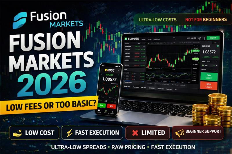 Fusion Markets Review 2026: Ultra-Low Cost Broker or Overhyped?