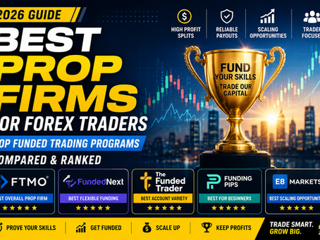 Best Prop Firms for Forex Traders in 2026: Top Funded Trading Programs Compared