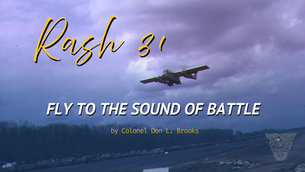 Rash 31 Fly to the Sound of Battle Don Brooks OV-10 Bronco aircraft flown by Don. L. Brooks in Cambodia during the Vietnam War in 1970