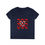 Thumbnail: Hearts 1 - Women's Jersey Short Sleeve Deep V-Neck Tee