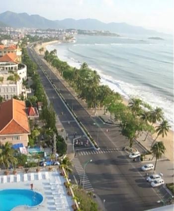 Nha Trang beach view in 2008