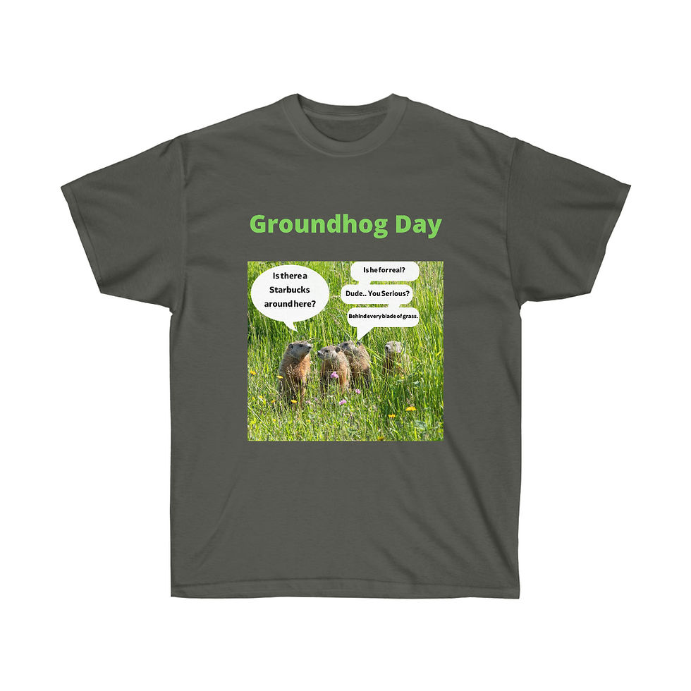 Thumbnail: Groundhog Day 1 - Starbucks - Unisex Ultra Cotton Tee