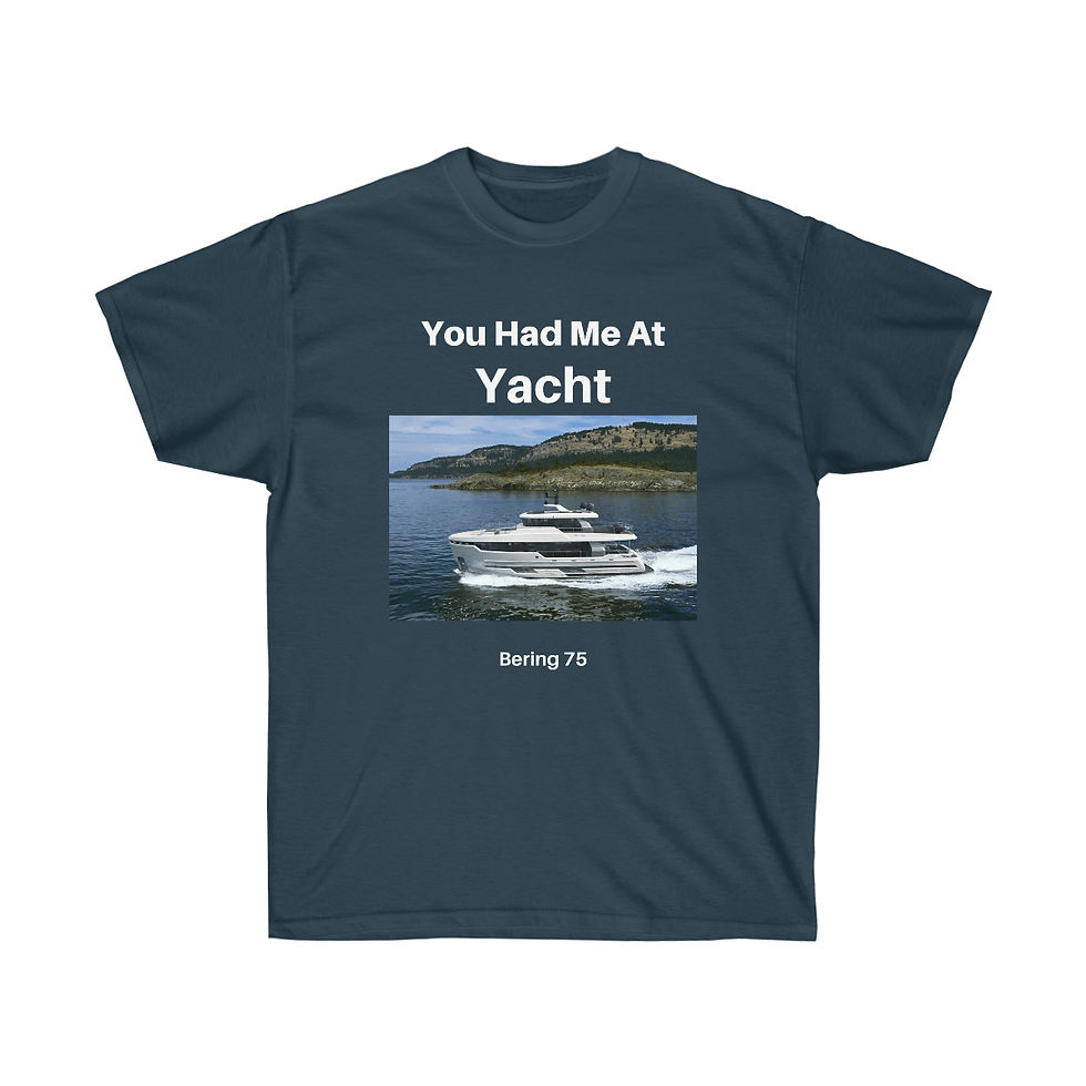 Thumbnail: Nauti Line. You had me at Yacht.  Unisex Ultra Cotton Tee