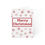 Thumbnail: "Merry Christmas" Red Snowflakes - Folded Greeting Cards (1, 10, 30, and 50pcs)