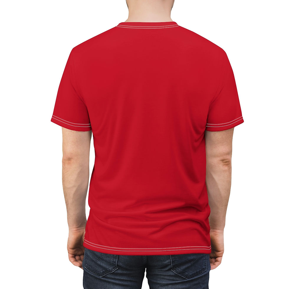 Thumbnail: Port / Starboard on Front - Nautical - Unisex AOP Cut & Sew Tee