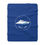 Thumbnail: Nauti Line White Logo. Sherpa Fleece Blanket