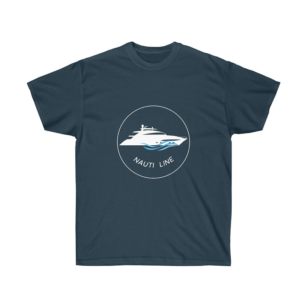 Thumbnail: The Nauti Line. - Unisex Ultra Cotton Tee