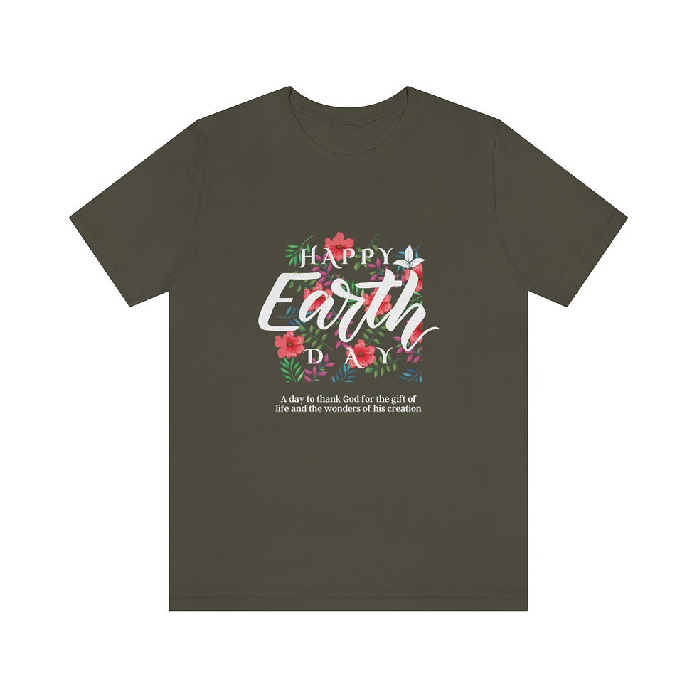 Thumbnail: Earth Day Unisex Jersey Short Sleeve Tee