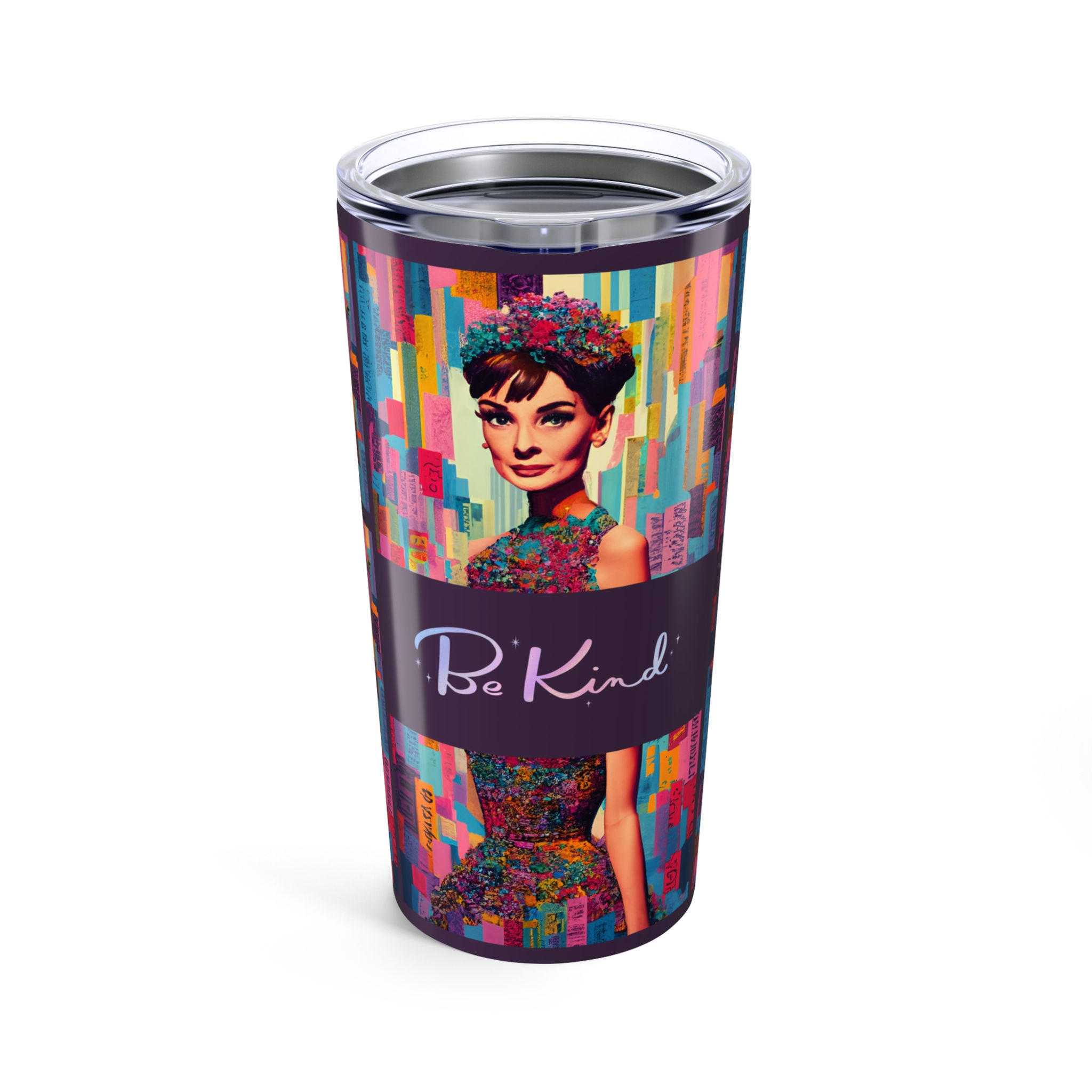 Audrey Hepburn Be Kind Tumbler 20oz