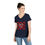 Thumbnail: Hearts 1 - Women's Jersey Short Sleeve Deep V-Neck Tee