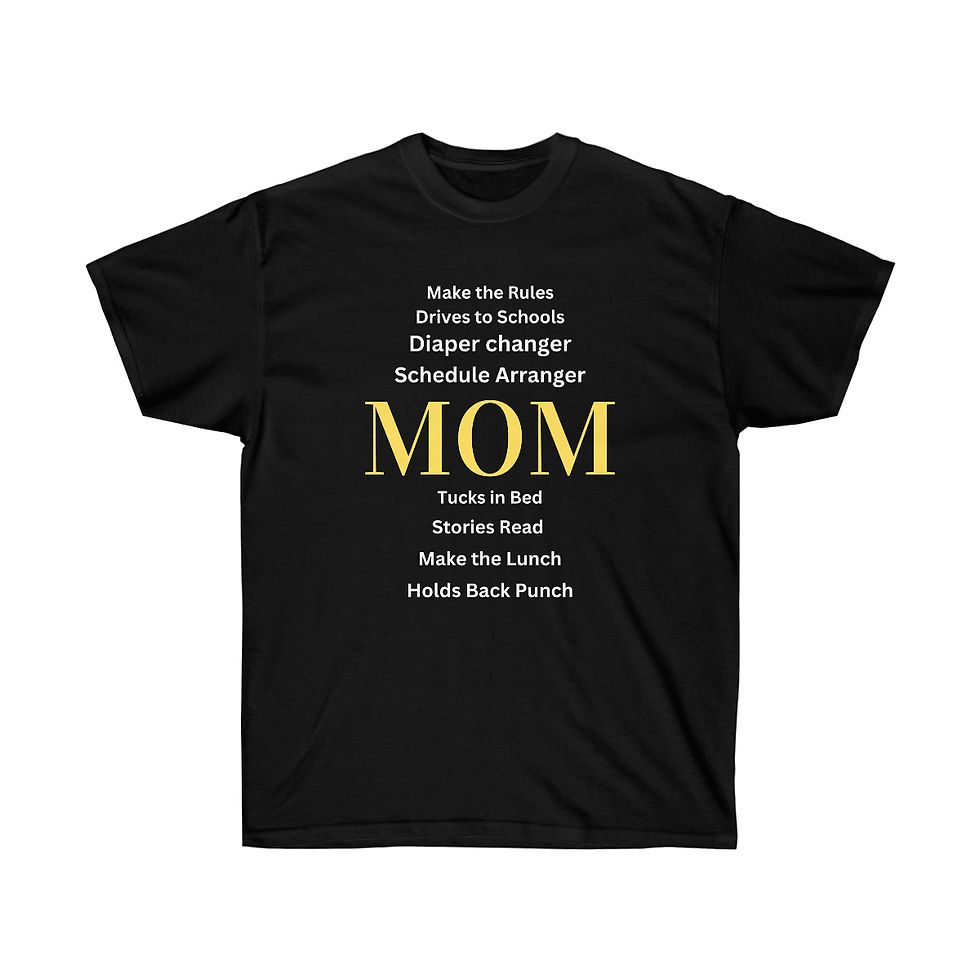 Thumbnail: Mothers Day. Mom's Activity List.  Unisex Ultra Cotton Tee