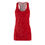 Thumbnail: Valentine's Day - Red Hearts on Red Field - Women's Cut & Sew Racerback Dress