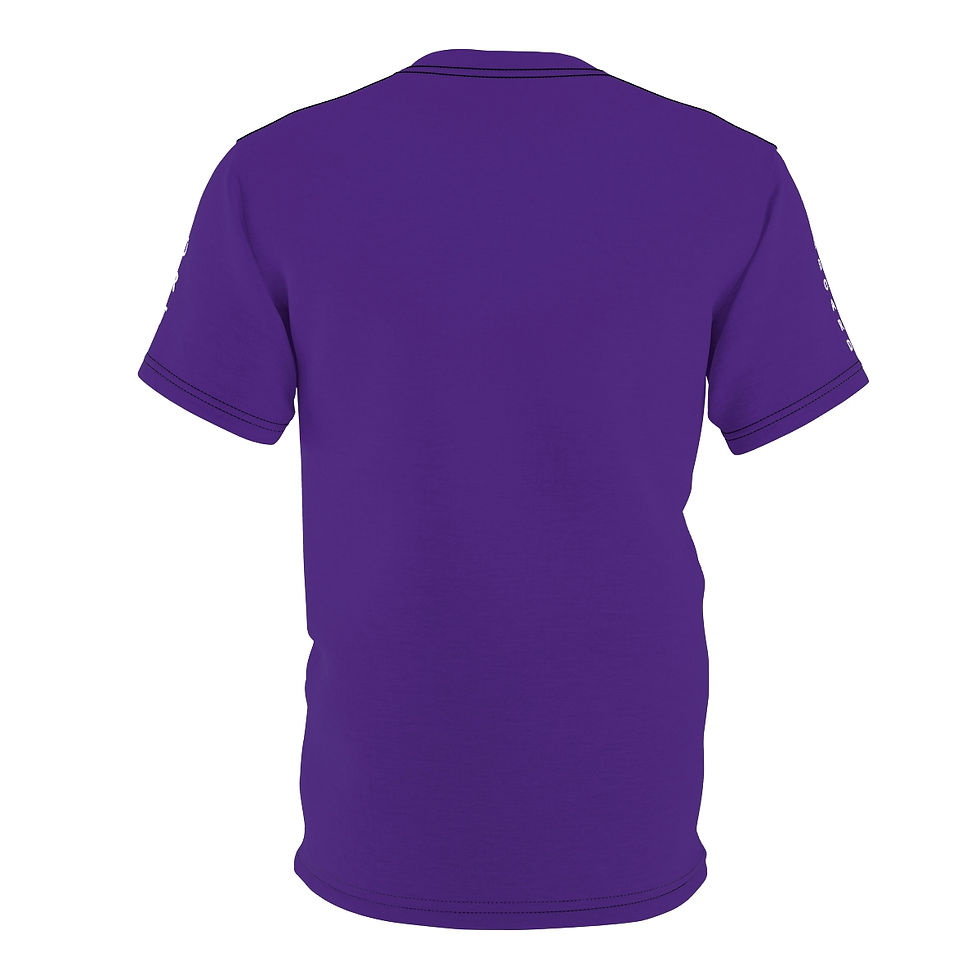Thumbnail: Port / Starboard on Sleeve - Vertical - Nautical - Unisex AOP Cut & Sew Tee