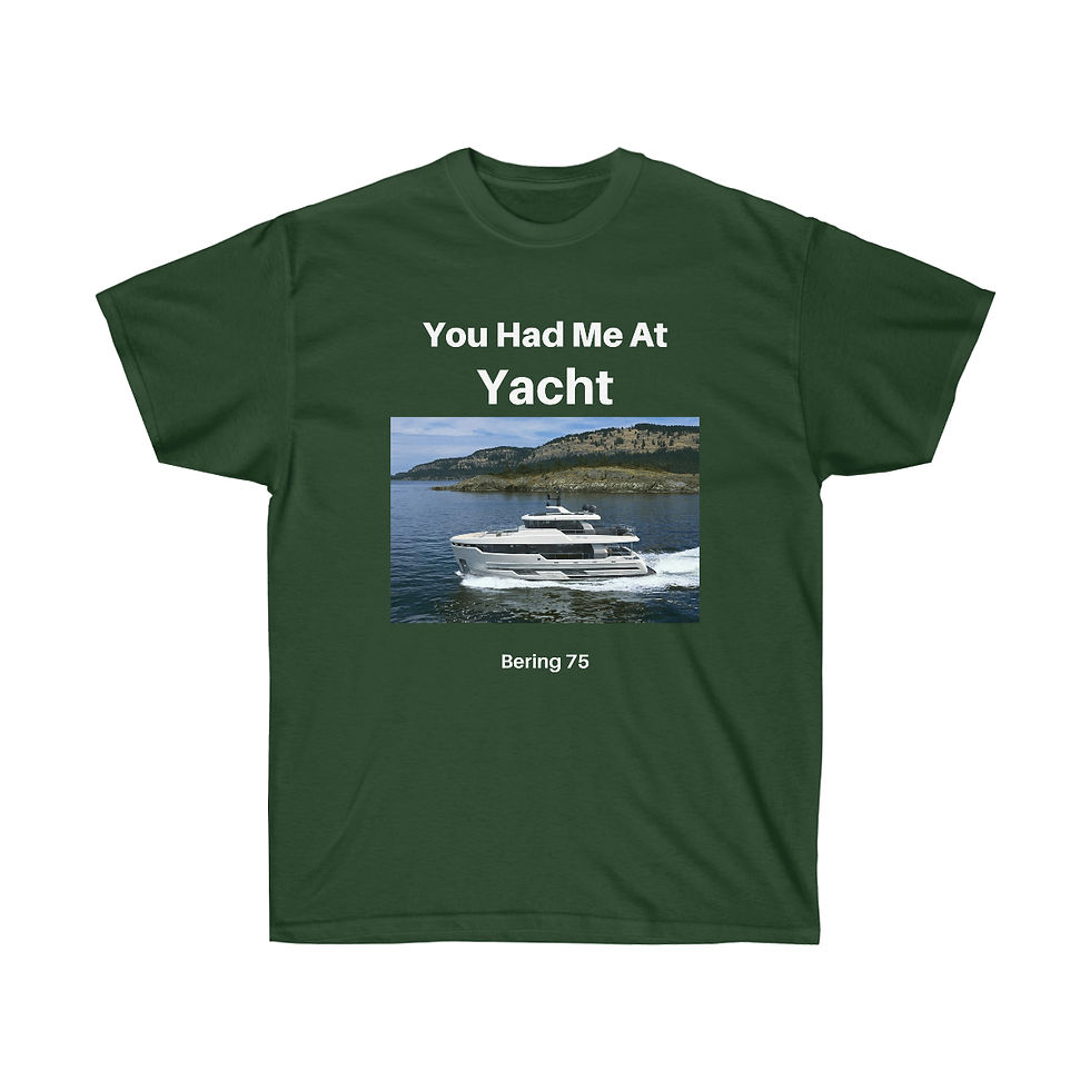 Thumbnail: Nauti Line. You had me at Yacht.  Unisex Ultra Cotton Tee